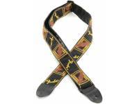 Fender 2' Monogrammed Black Yellow Brown Fender 2' Monogrammed Black Yellow Brown